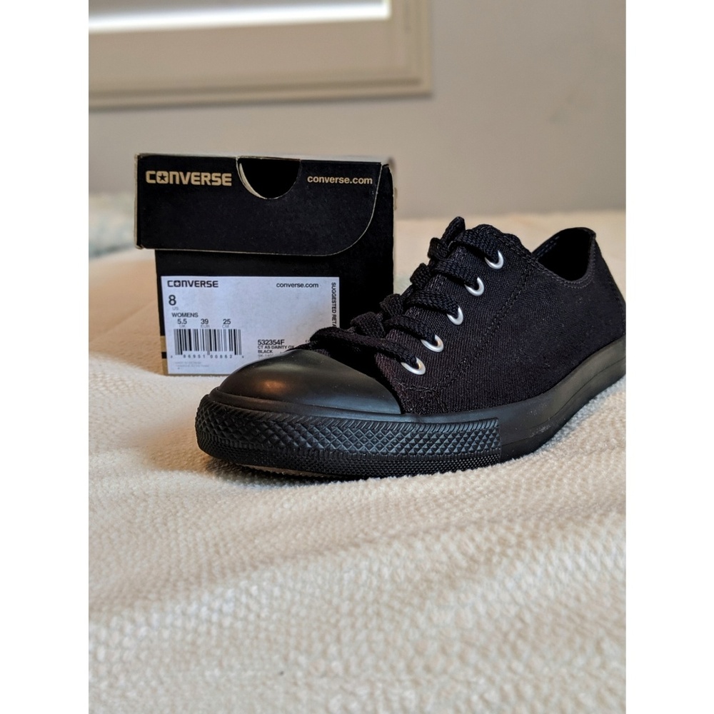 CONVERSE low top ct as dainty ox black